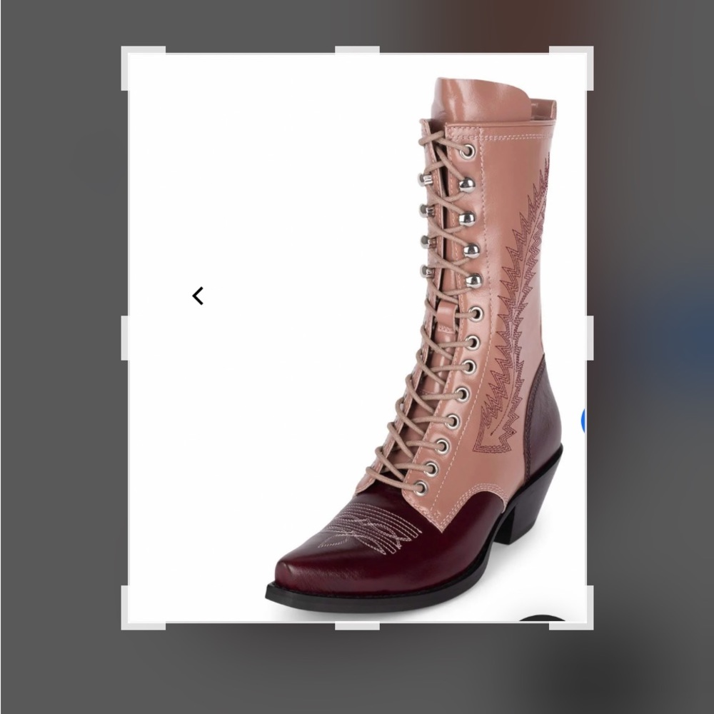 Jeffrey Campbell Giddy Up Cow Boy boots